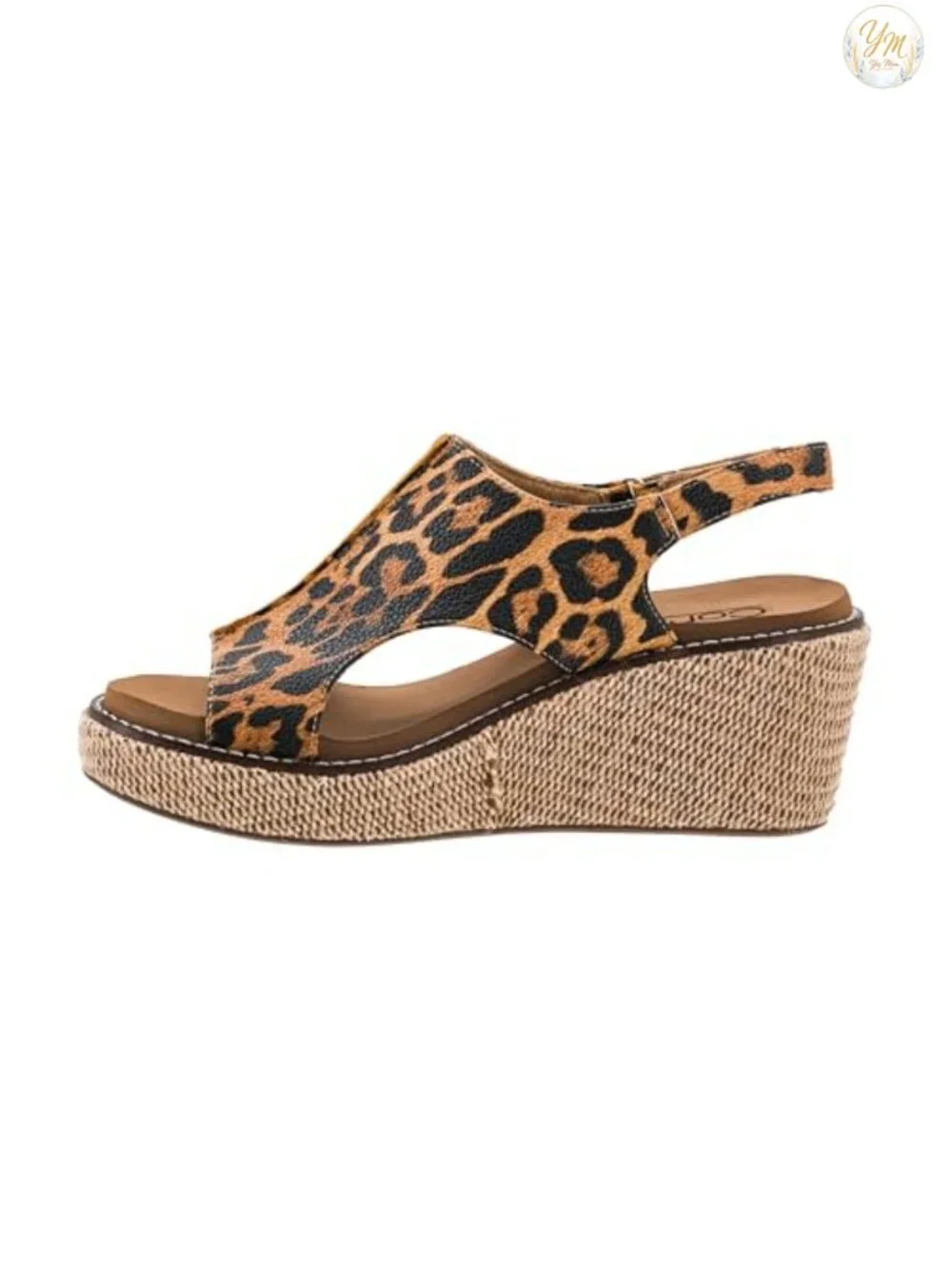 Corkys Carley Wedge Sandals 2.5 Inch Heel Ankle Strap Platform Peep Toe EVA